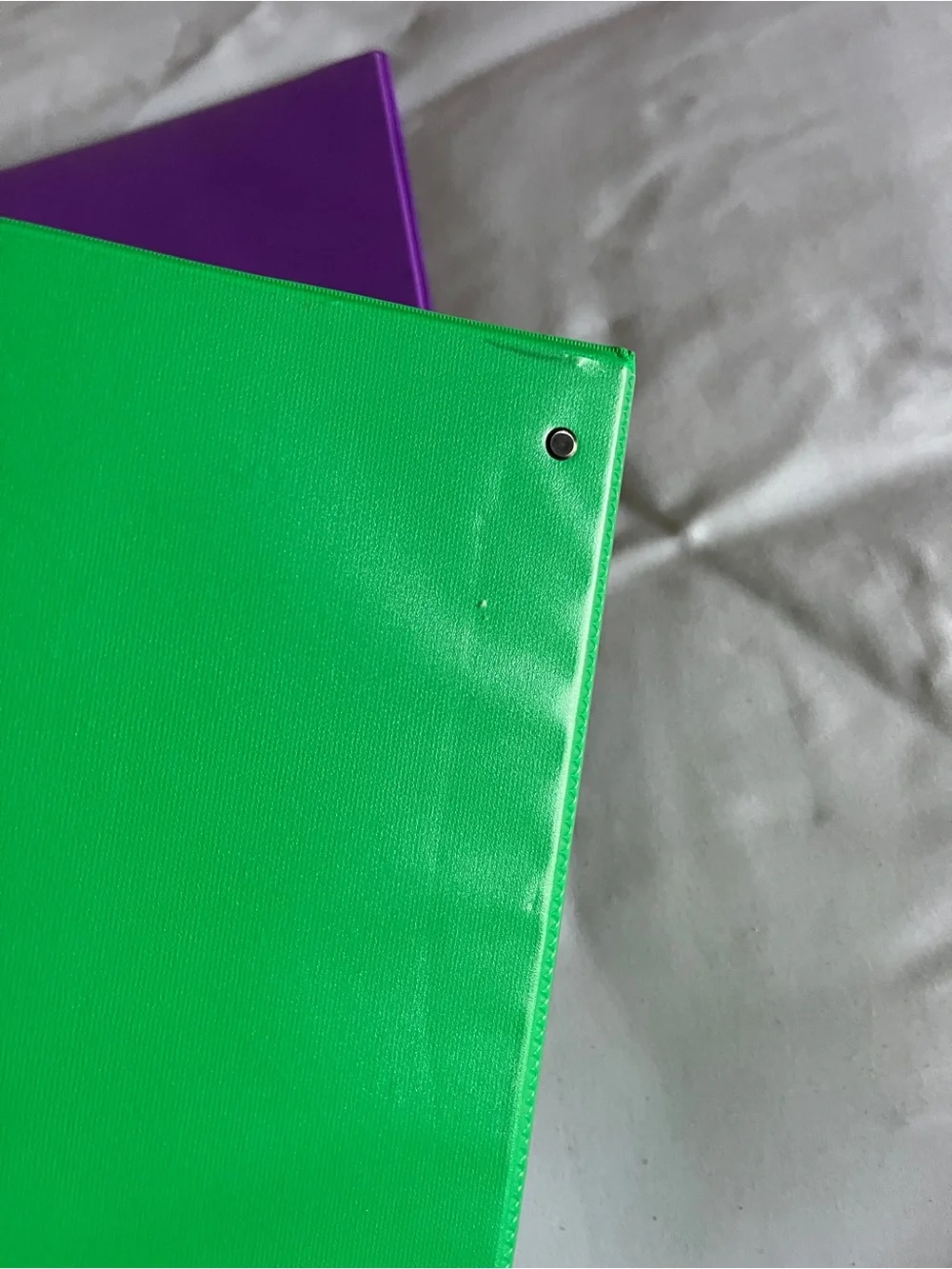 Avery Green & Purple 3-Ring Binders Set 1 Inch Spine